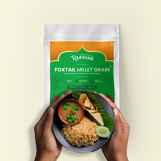 Premium Foxtail Millet Grains: Nutrient-Packed & Versatile Superfood | No Pesticides or Preservatives
