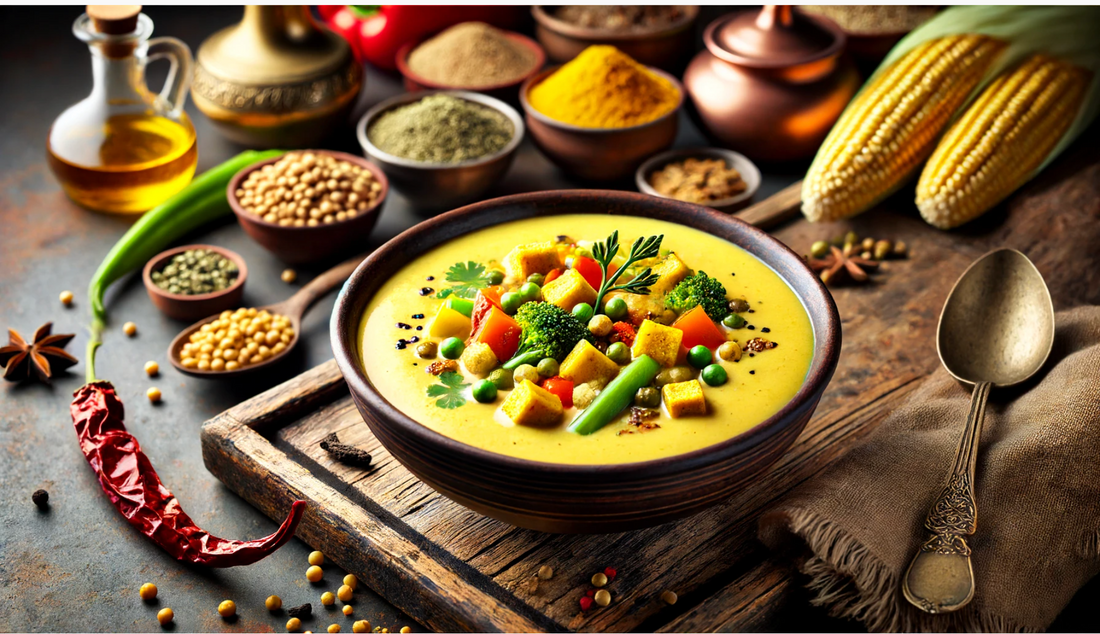Easy Jowar Kadhi Recipe - Nutrient-Rich Millet Kadhi